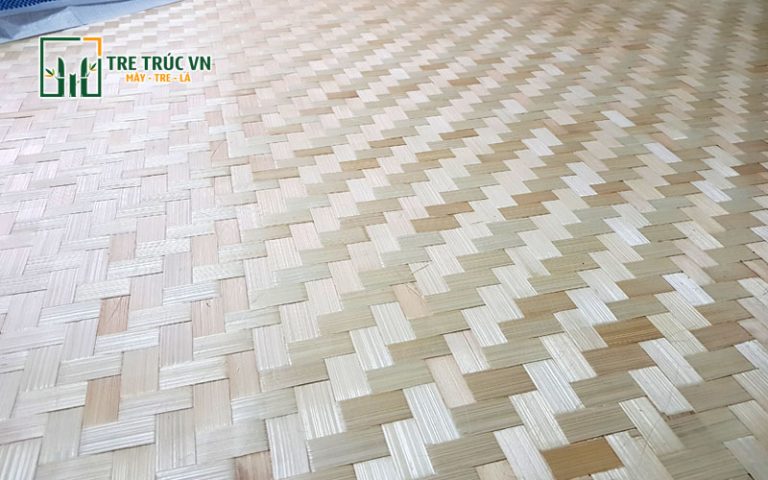 Cót ép tre ốp trần 2 lớp trang trí - Tre Trúc VN