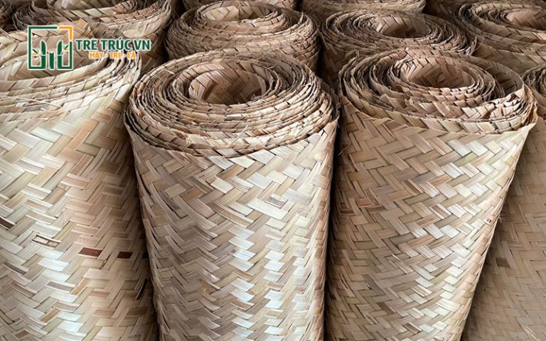 Cót tre ruột Cót tre đan thô loại ruột sử dụng ngoài trời - Tre Trúc VN