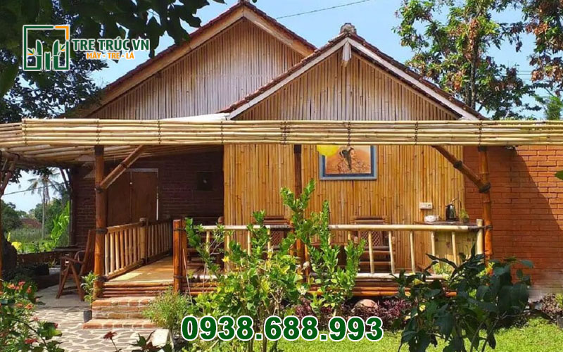 Tầm vông làm nhà tre trúc uốn cong — Kỹ thuật & Ứng dụng 2026 Mẫu nhà tre tầm vông uốn cong cho resort