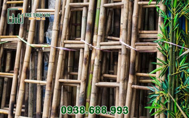 Cách đóng thang tre