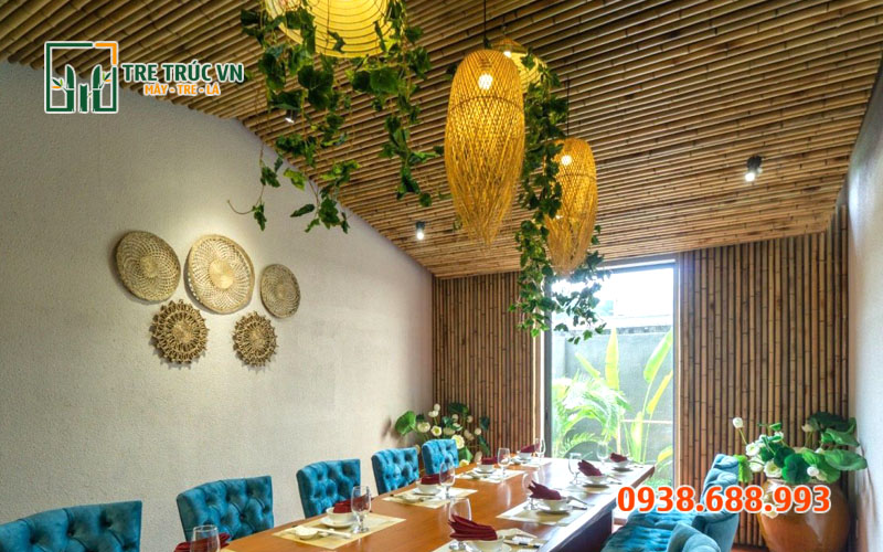 Cây Trúc Khô Trang Trí — Giá Xưởng Tận Gốc Tại TPHCM | Tre Trúc VN Cây trúc khô ốp tường trang trí quán cafe — Tre Trúc VN