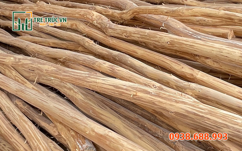 Cừ tràm bóc vỏ