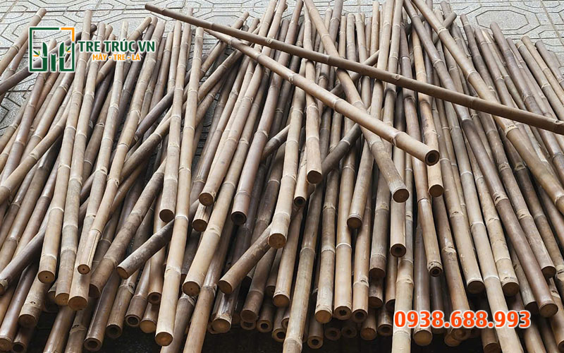 Tre Tầm Vông Nguyên Liệu — Giá Rẻ Nhất Tại TPHCM | Tre Trúc VN Cọc tiêu tầm vông nông nghiệp — chịu nước, bền 3-4 năm