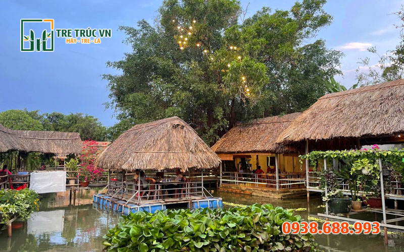Ứng dụng của lá dừa nước trong xây dựng